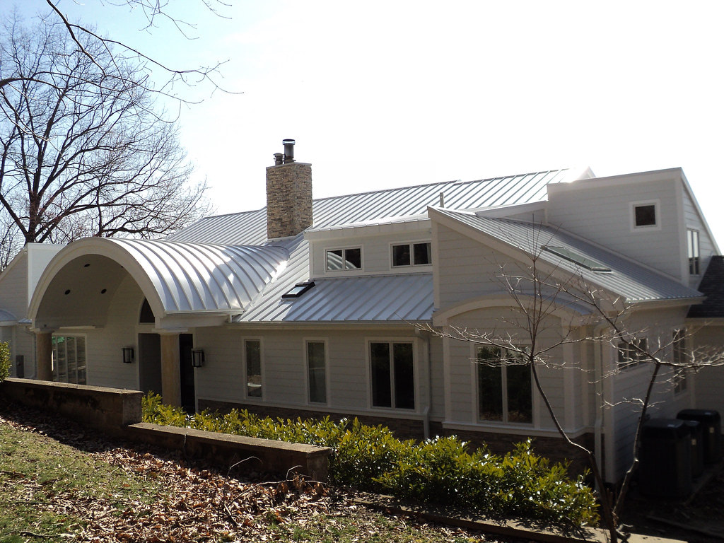 Drexel Metal Roofing - White - Solid State Construction Central MA